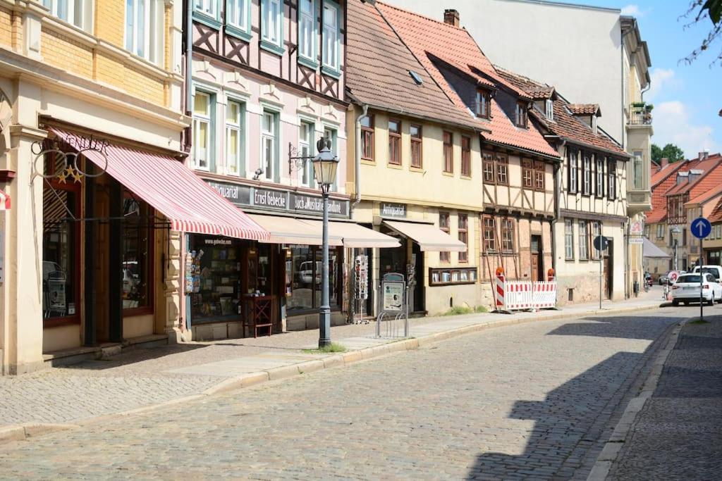 Schoene Ferienwohnung Mit Zwei Schlafzimmern Quedlinburg Exterior photo