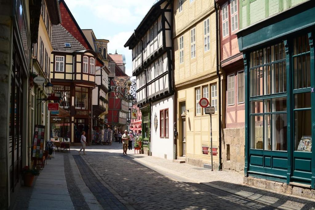 Schoene Ferienwohnung Mit Zwei Schlafzimmern Quedlinburg Exterior photo