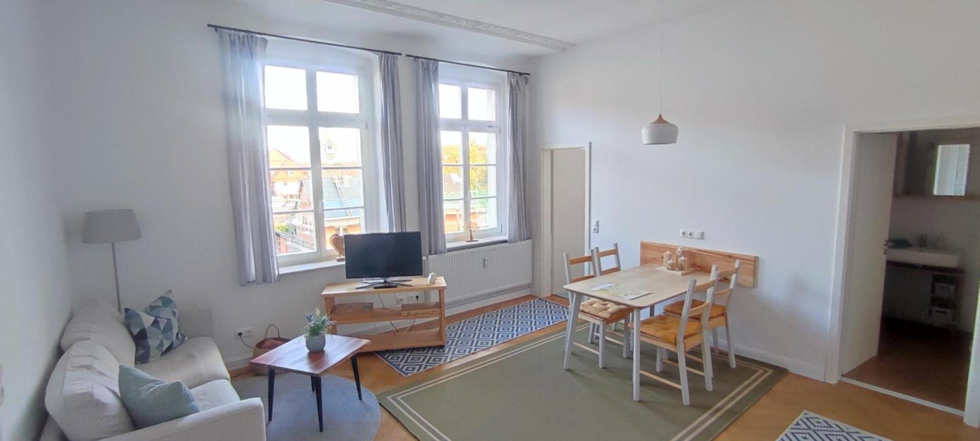 Schoene Ferienwohnung Mit Zwei Schlafzimmern Quedlinburg Exterior photo